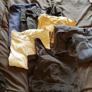 Lot of 6 sleeveless shirts